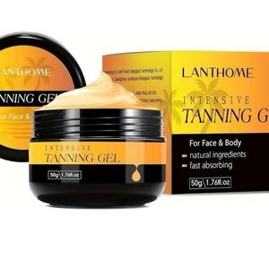 Intensive tanning gel